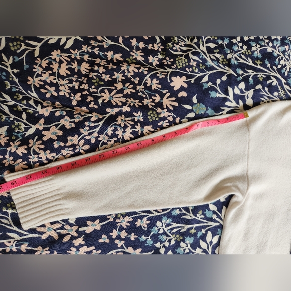 Koch Trevi The Perfect Match Graphic Wool Cashmere Sweater Women's Small - Picture 9 of 9